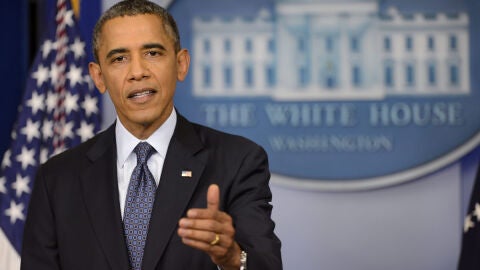 Barack Obama en rueda de prensa