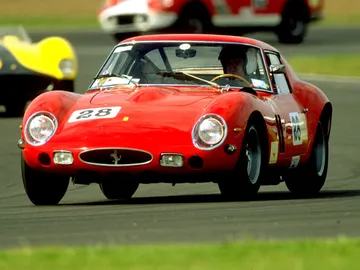 Paul Pappalardo conduciendo el que hasta ahora era su Ferrari GTO 250 Paul Pappalardo conduciendo el que hasta ahora era su Ferrari GTO 250