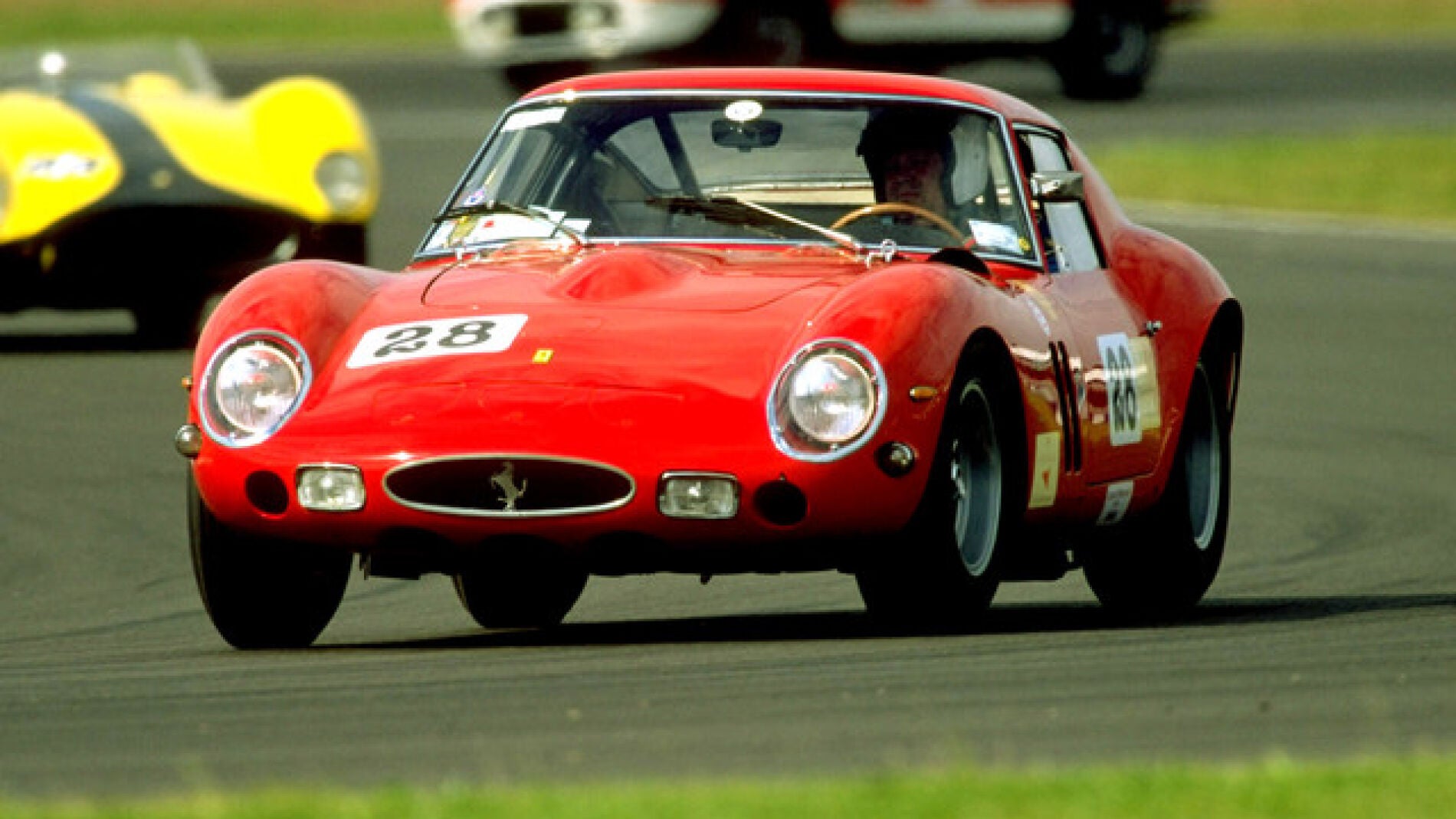Paul Pappalardo conduciendo el que hasta ahora era su Ferrari GTO 250