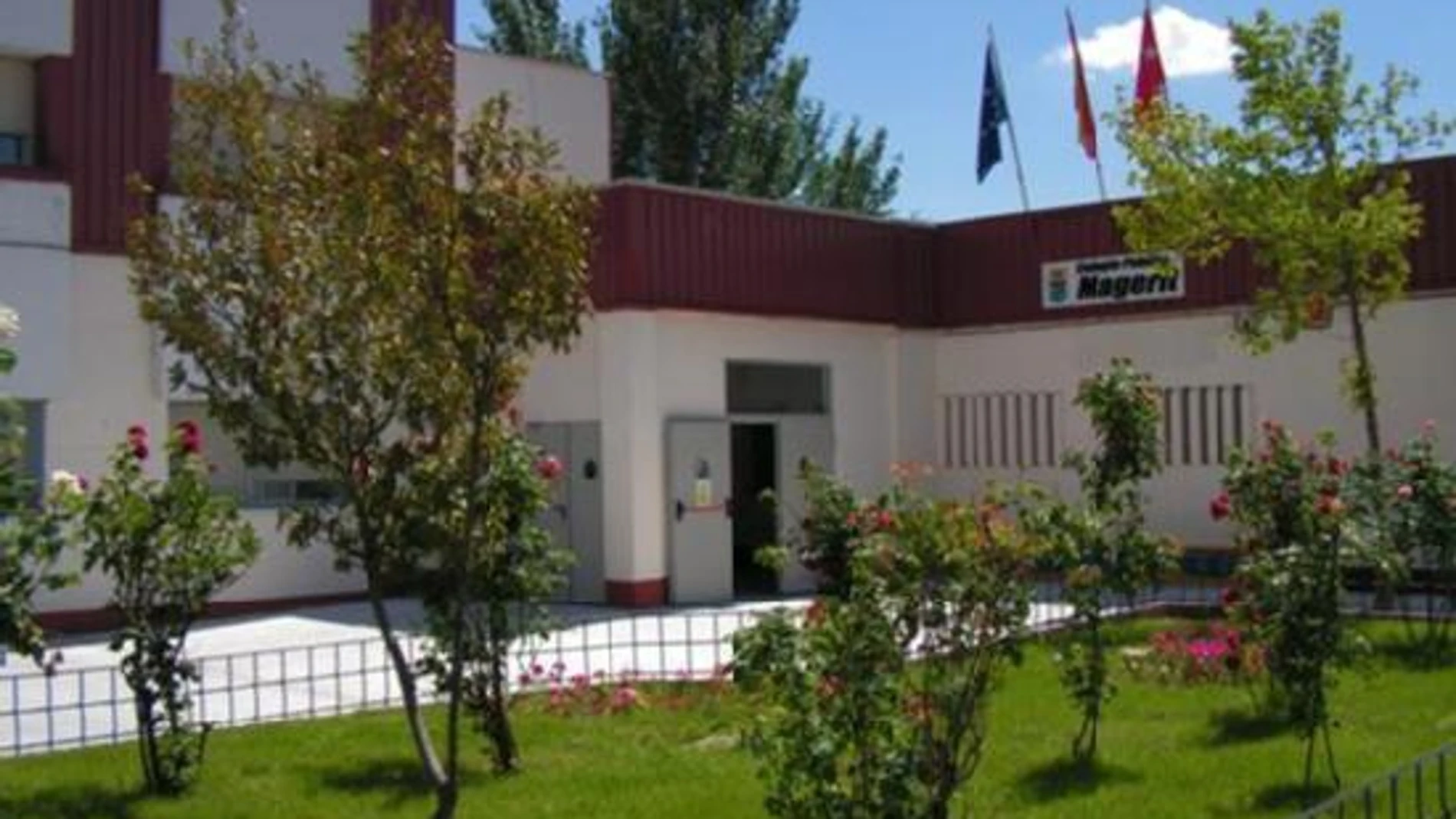 Fachada del colegio Magerit Fachada del colegio Magerit