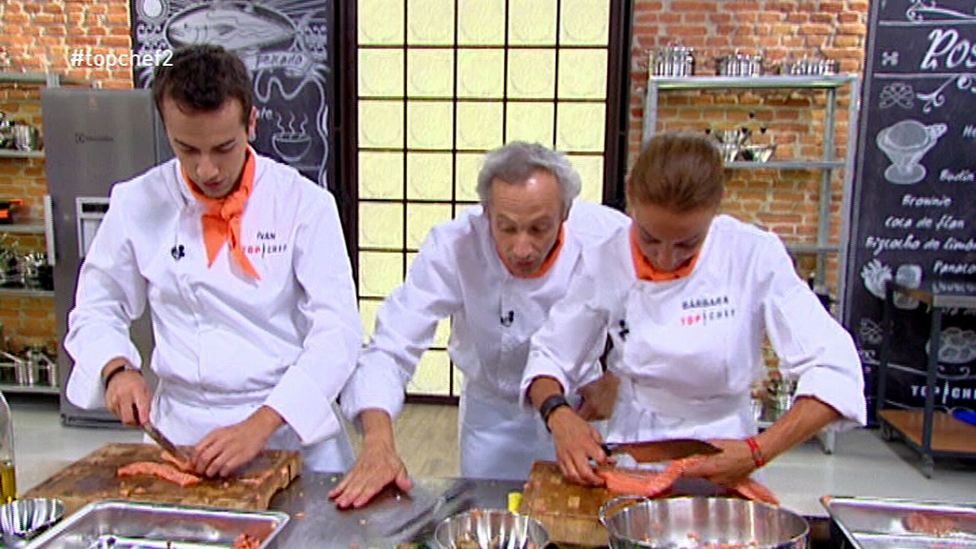 Jesús, Iván y Bárbara