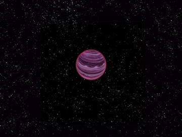 Recreación del planeta descubierto Recreación del planeta descubierto