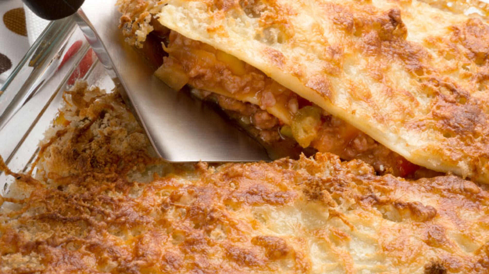 Lasa&ntilde;a de carne