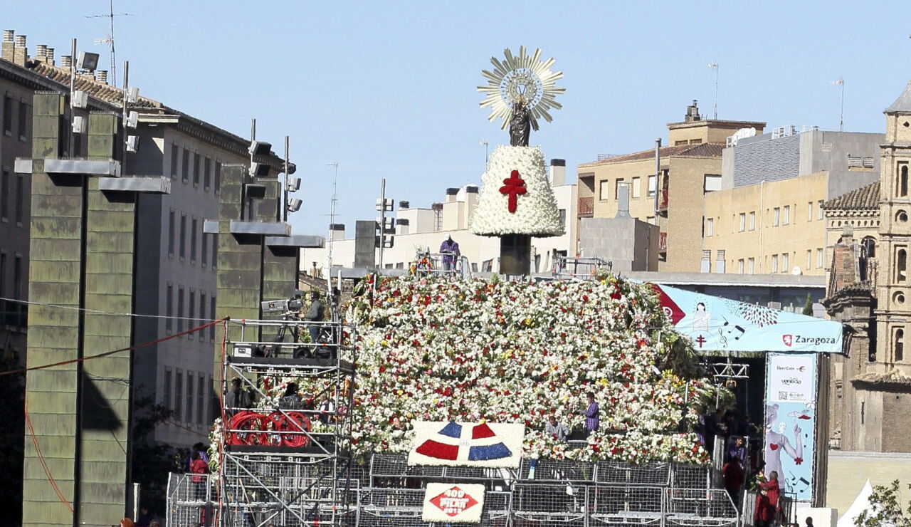 La Virgen del Pilar en Zaragoza