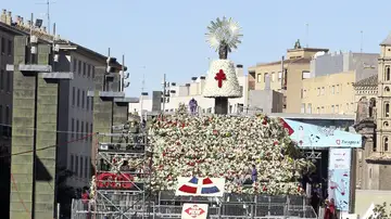 La Virgen del Pilar en Zaragoza La Virgen del Pilar en Zaragoza