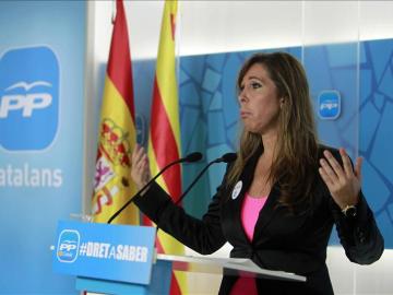 La presidenta del PPC, Alicia Sánchez-Camacho