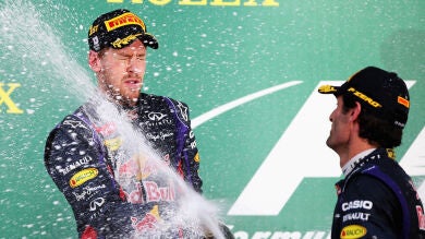 Vettel aprovecha la jugada de Red Bull a Webber y gana en Japón con Alonso cuarto