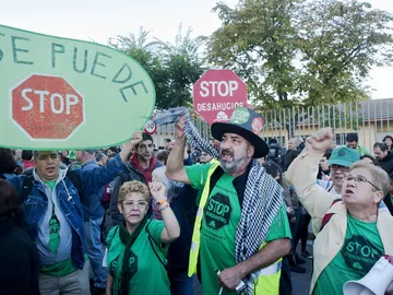 Manifestación en apoyo a los afectado en Salt Manifestación en apoyo a los afectado en Salt