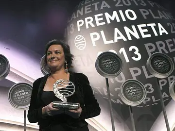 La escritora madrileña ha ganado la 66 edición del Premio Planeta La escritora madrileña ha ganado la 66 edición del Premio Planeta