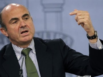 El ministro de Economía Luis De Guindos.