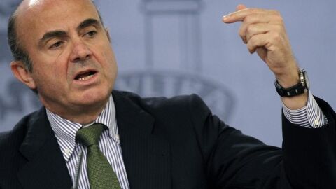 El ministro de Econom&iacute;a Luis De Guindos.