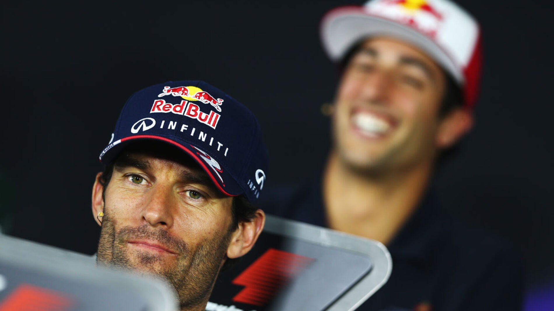 Webber, en rueda de prensa