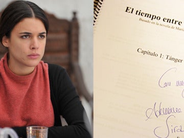 Dos guiones de 'El tiempo entre costuras' firmados por Adriana Ugarte