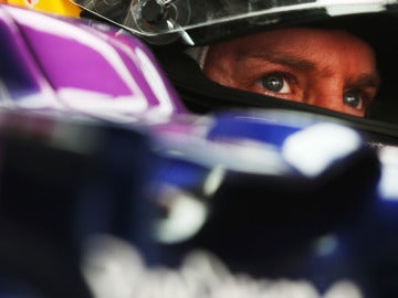 Vettel, con la mirada del campeón
