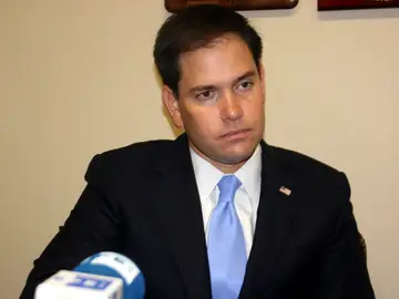 El Senador republicano Marco Rubio El Senador republicano Marco Rubio