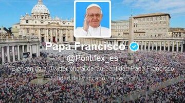 Cuenta oficial del Papa en Twitter