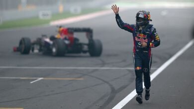 Vettel se proclama tetracampeón del mundo a lo grande ganando en India