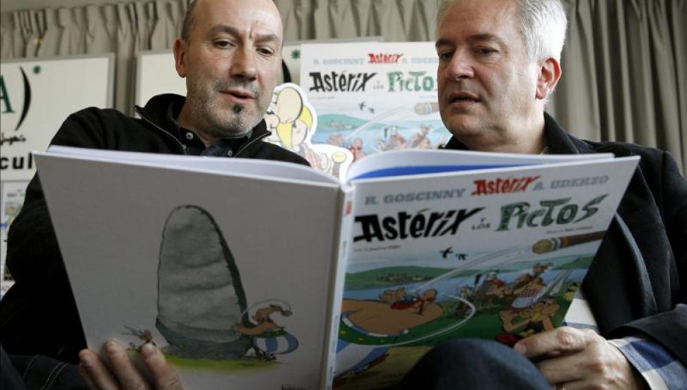 Presentación de las nuevas aventuras de Asterix