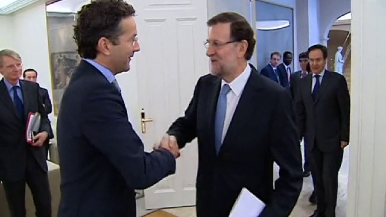 El presidente del Eurogrupo: 