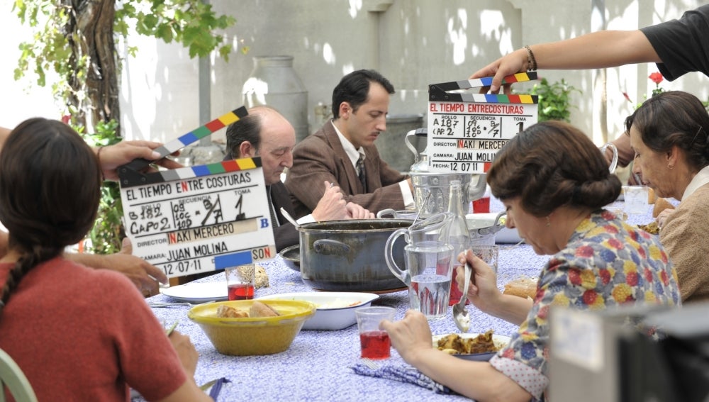 Rodando la secuencia de la comida