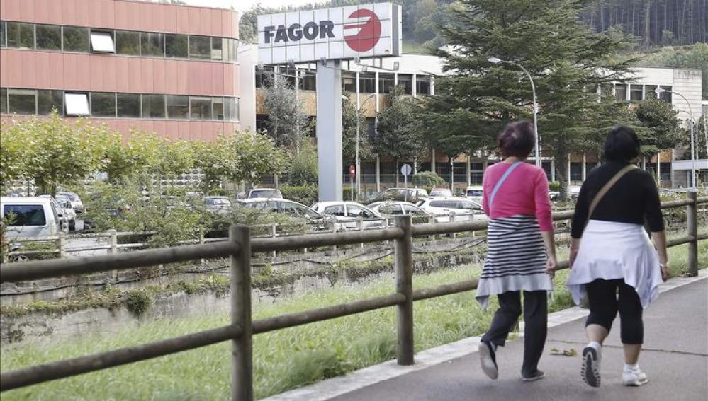 Factoría de la empresa Fagor en la localidad guipuzcoana de Mondragón