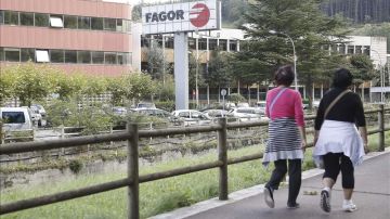 Factoría de la empresa Fagor en la localidad guipuzcoana de Mondragón