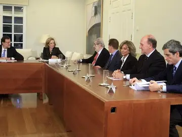 Rajoy en Moncloa. Rajoy en Moncloa.