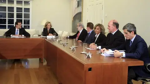 Rajoy en Moncloa. Rajoy en Moncloa.
