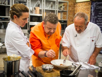 Karlos Arguiñano visita 'Top Chef'