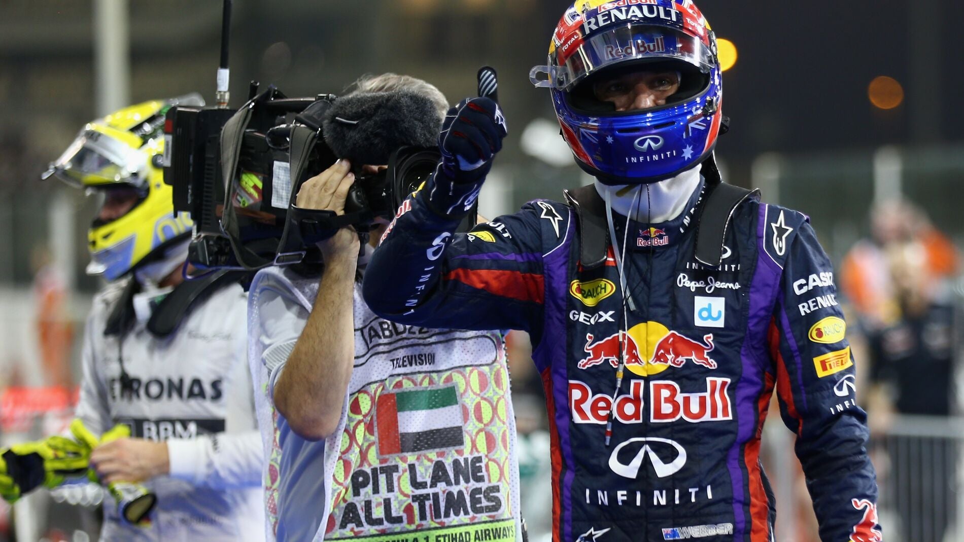 Mark Webber logra la pole en Abu Dabi