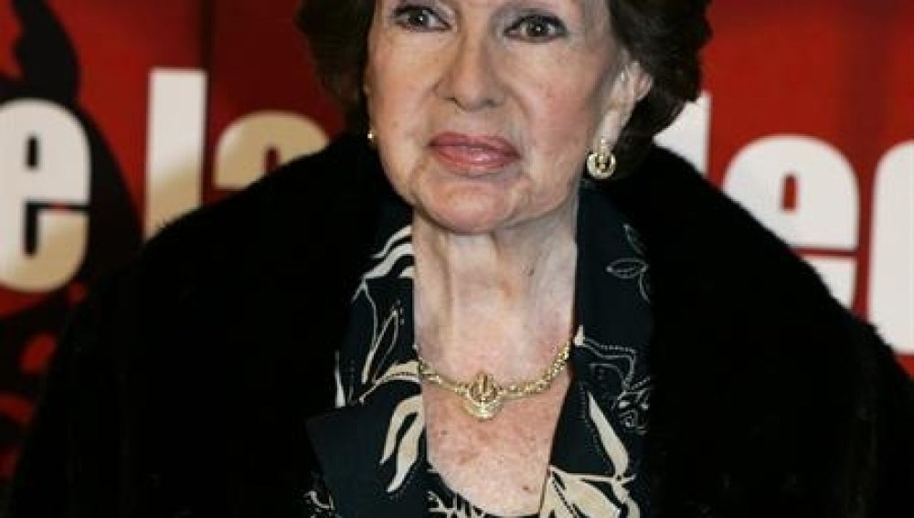 La actriz Amparo Rivelles.