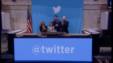  Twitter debuta en la Bolsa de Nueva York con una subida del 73%