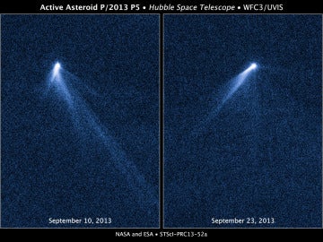 Astrónomos de Hubble hallan un objeto único en el cinturón de asteroides 