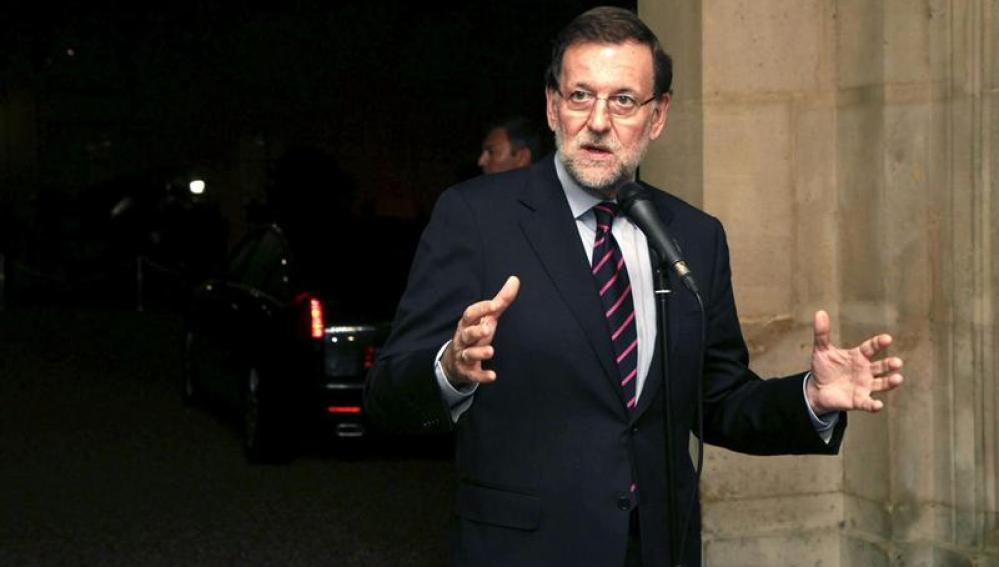 El presidente del Gobierno, Mariano Rajoy