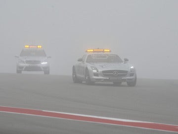 'Safety car' entre la niebla