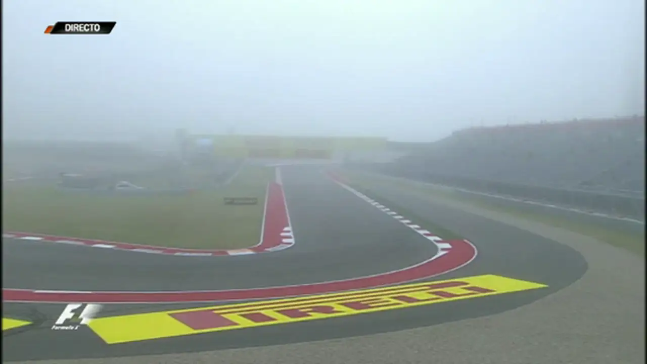 La niebla retrasó los Libres 1 del GP de EEUU