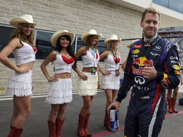 Vettel, en buena compañía