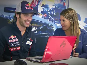 Vergne, con Nira Juanco Vergne, con Nira Juanco