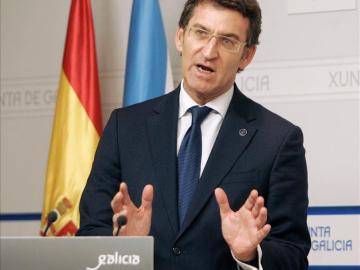 Alberto Núñez Feijoó, presidente de la Xunta de Galicia