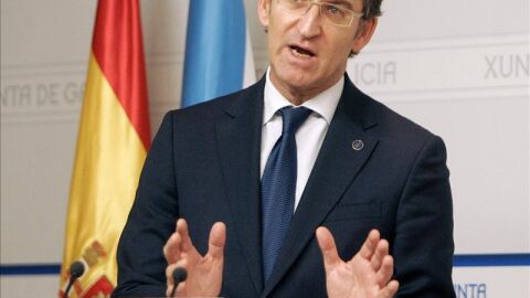Alberto N&uacute;&ntilde;ez Feijo&oacute;, presidente de la Xunta de Galicia