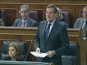 Rajoy en la Sesión de Control al Gobierno