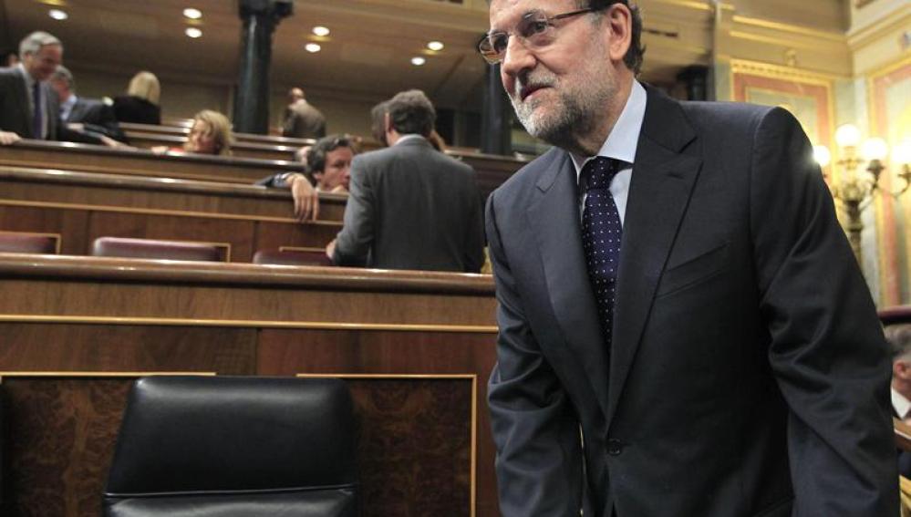  El jefe del Ejecutivo, Mariano Rajoy