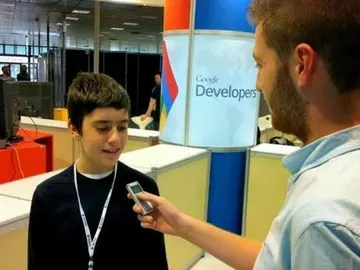 Nikos Adam, fichaje de Google a sus 12 años Nikos Adam, fichaje de Google a sus 12 años