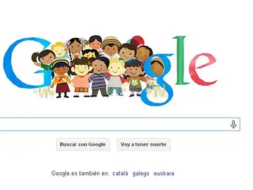 Doodle del 'Día del Niño' Doodle del 'Día del Niño'