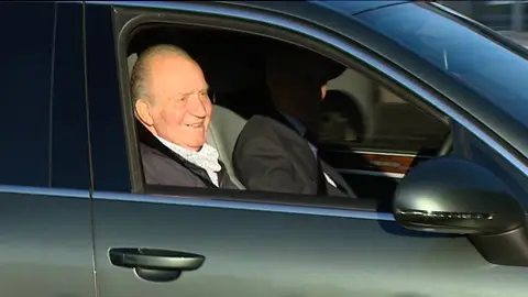 El Rey llega al Hospital Quirón El Rey llega al Hospital Quirón