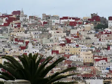 Los colores de Tánger - Imagen de archivo Los colores de Tánger - Imagen de archivo