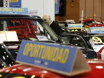 Aspecto de la edición de otoño del Salón del Vehículo de Ocasión Aspecto de la edición de otoño del Salón del Vehículo de Ocasión