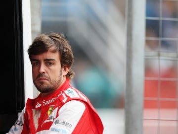Fernando Alonso en Interlagos