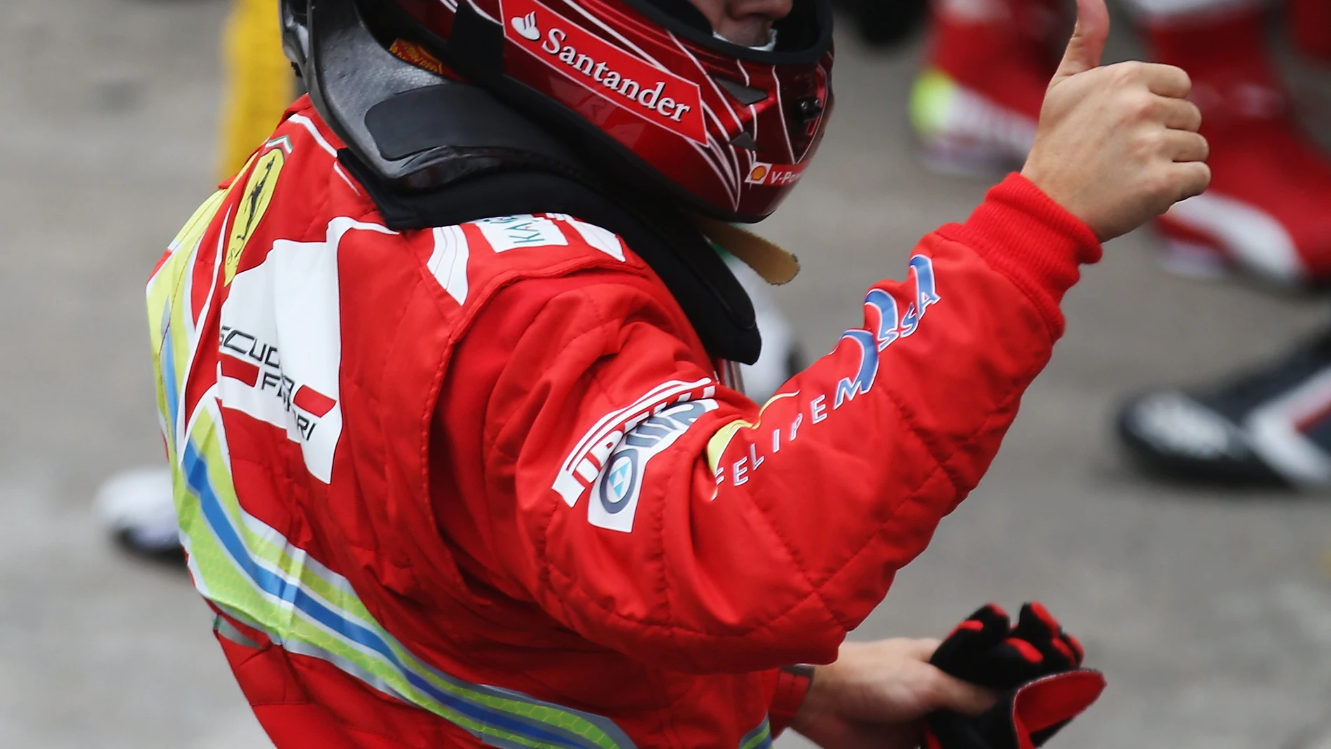 Felipe Massa se despide de Ferrari 