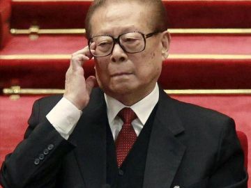 El expresidente comunista Jiang Zemin. El expresidente comunista Jiang Zemin.